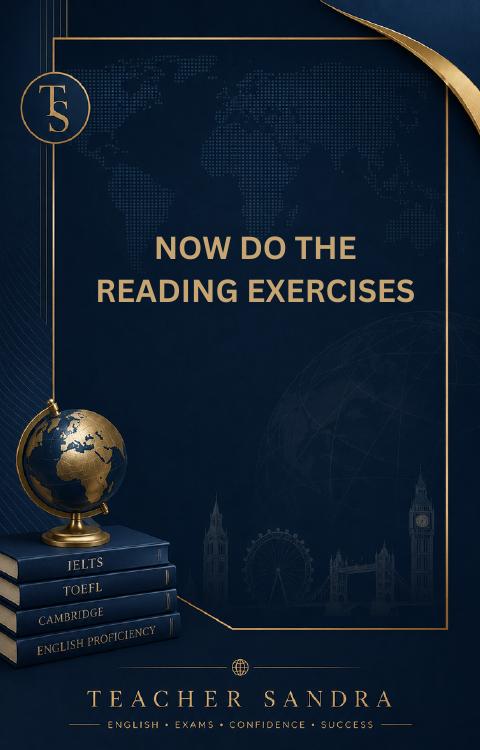 Preview of IELTS Reading practice